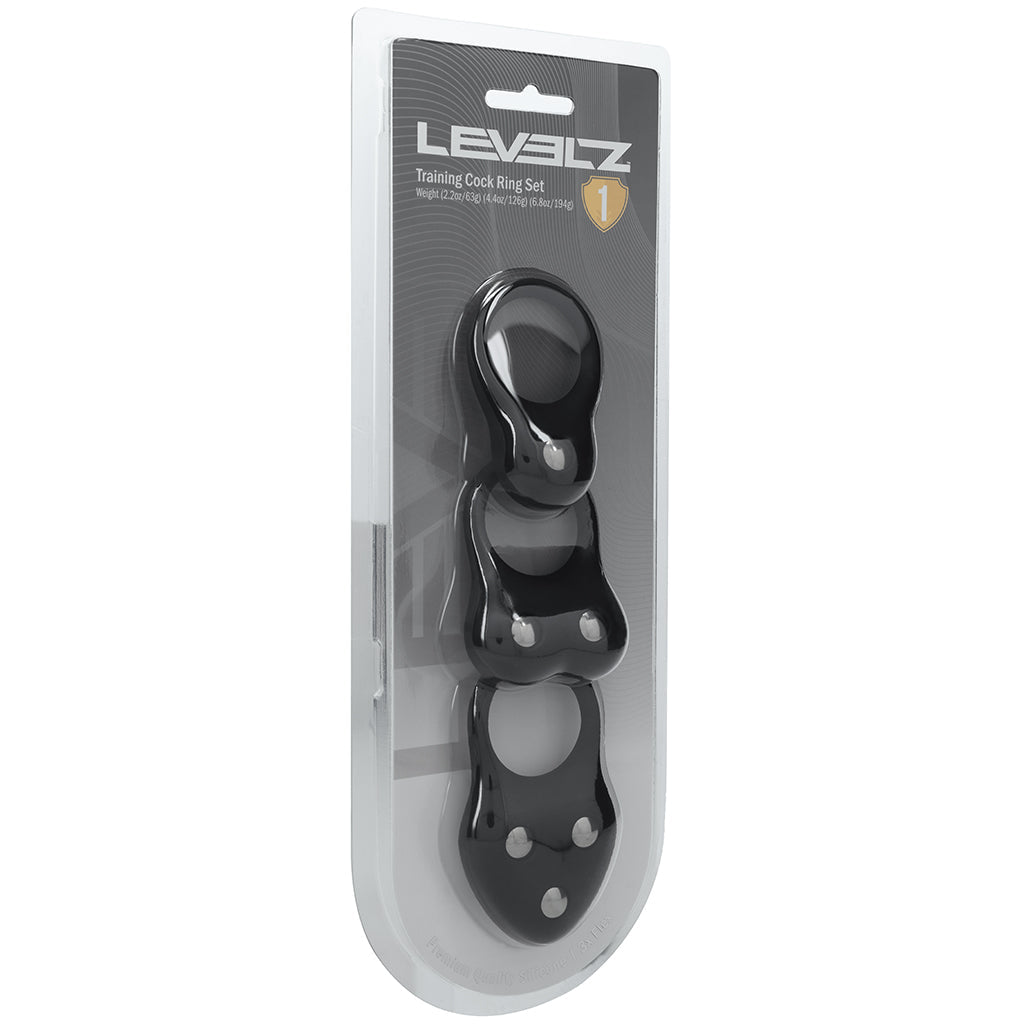 LEVELZ 3 Piece Training Cock Ring Set Cock Rings