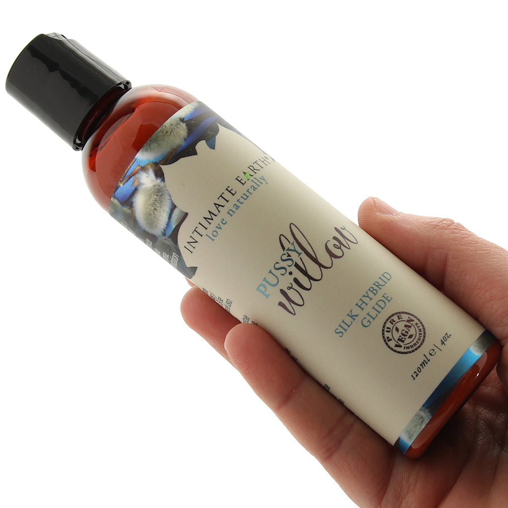 Pussy Willow Silk Hybrid Glide in 4oz/120ml Lubes and Lotions > Hybrid Lubricants