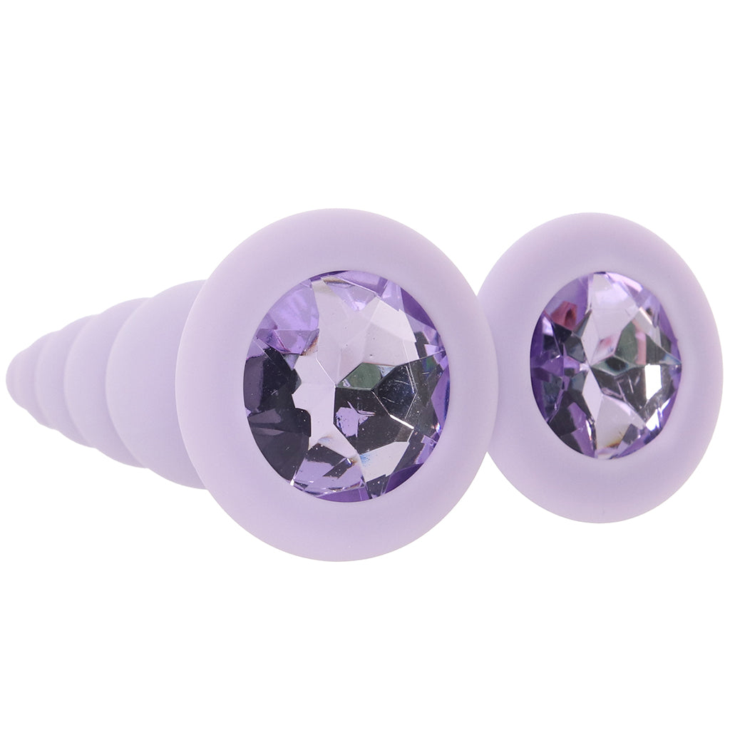First Time Crystal Beaded Duo Anal Sex Toys > Butt Plugs