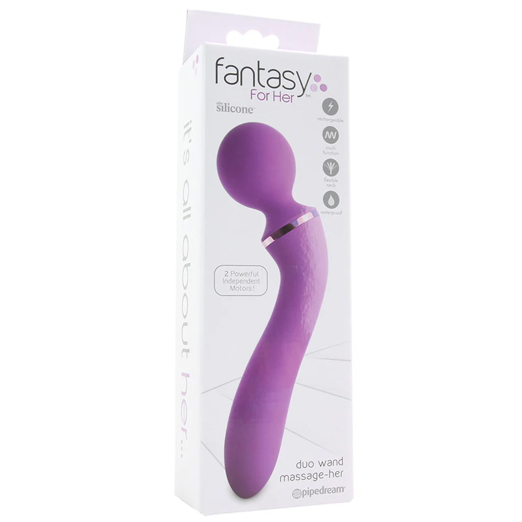 Fantasy For Her Duo Wand Massage-Her in Purple Vibrators > Wands