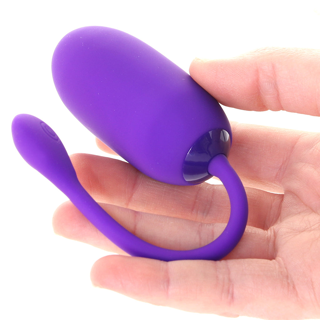 Starter Rechargeable Silicone Kegel Ball in Purple Kegel, Ben Wa and Pelvic Health Tools
