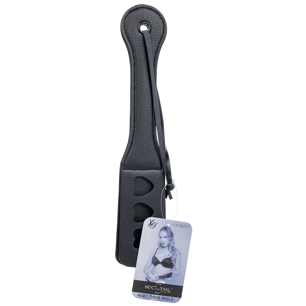 Nocturnal Collection Heart Throb Paddle Bondage and Fetish > Whips and Crops