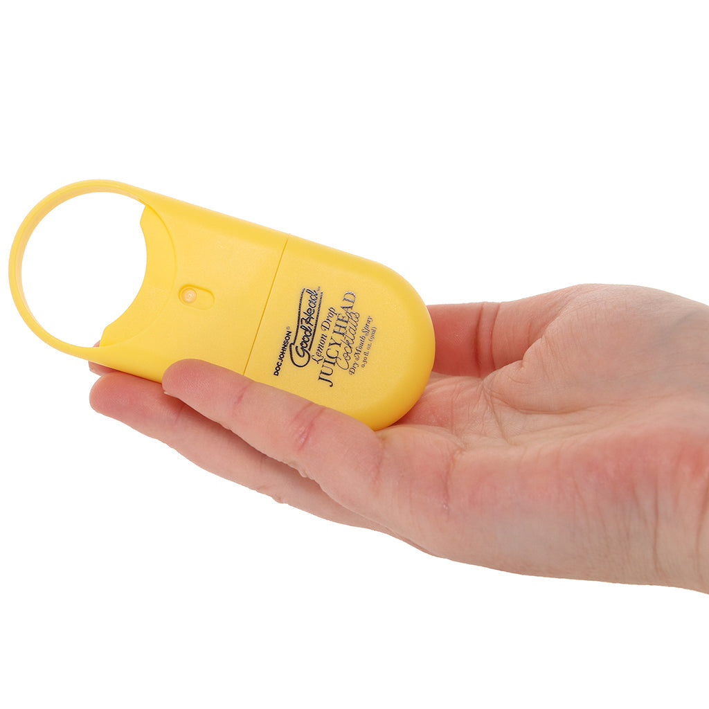 GoodHead Dry Mouth Spray To-Go in Lemon Drop Lubes and Lotions > Flavored Sex Lubes