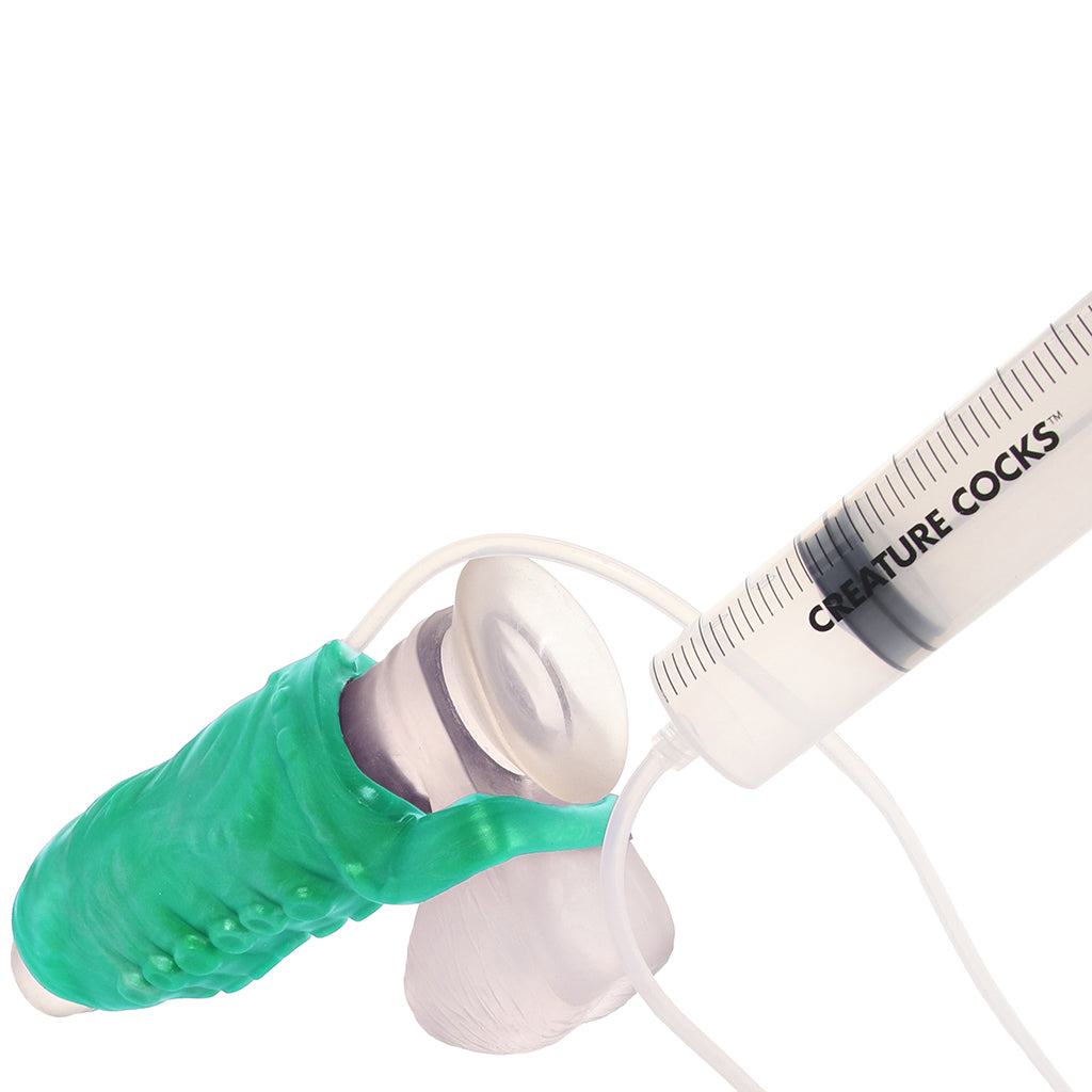 Creature Cocks Tentacle Squirting Enhancer in Green Male Enhancement > Extenders and Sleeves