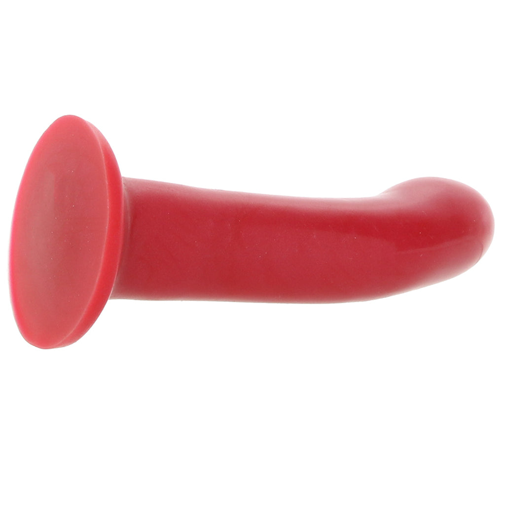 5 Inch Silicone G-Spot Dildo in Red Dildo Sex Toys > G-Spot Dildos