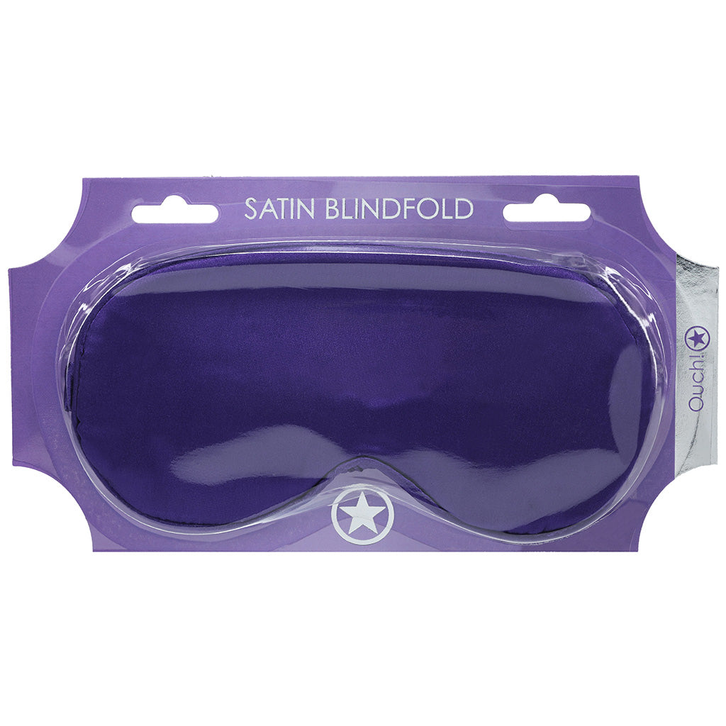 Ouch! Satin Blindfold in Purple Bondage and Fetish > Pleasure Masks and Dress Up Play