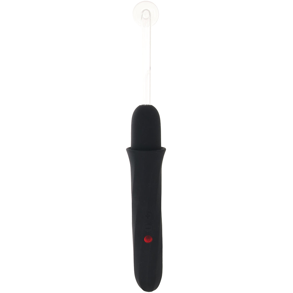 Master Series Elektra Rechargeable E-Stim Wand in Black Bondage and Fetish > Electro Stim