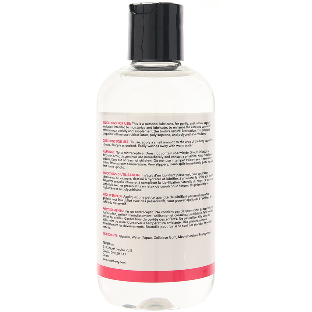 PinkCherry Water Based Anal Lubricant in 8oz/240ml Lubes and Lotions > Anal Sex Lubes