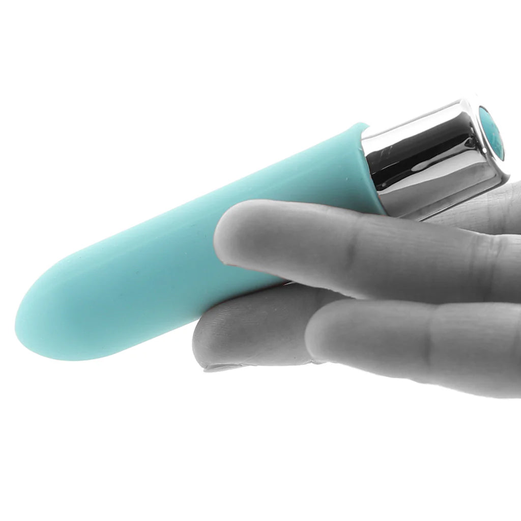 Bam Mini Rechargeable Bullet Vibe in Tease Me Turquoise Vibrators > Bullet and Egg Vibrators