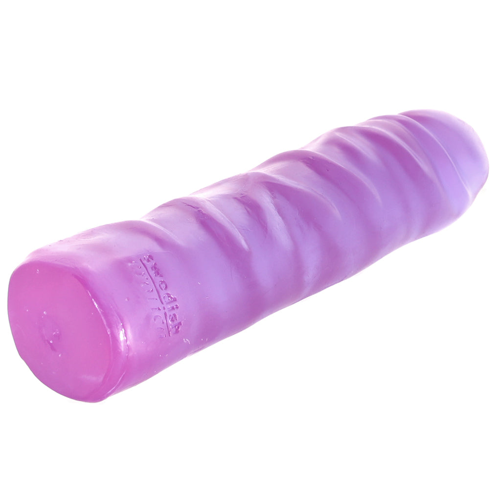 Reflective Gel 7.5 Inch Jr. Dildo in Purple Dildo Sex Toys > Realistic Dildos