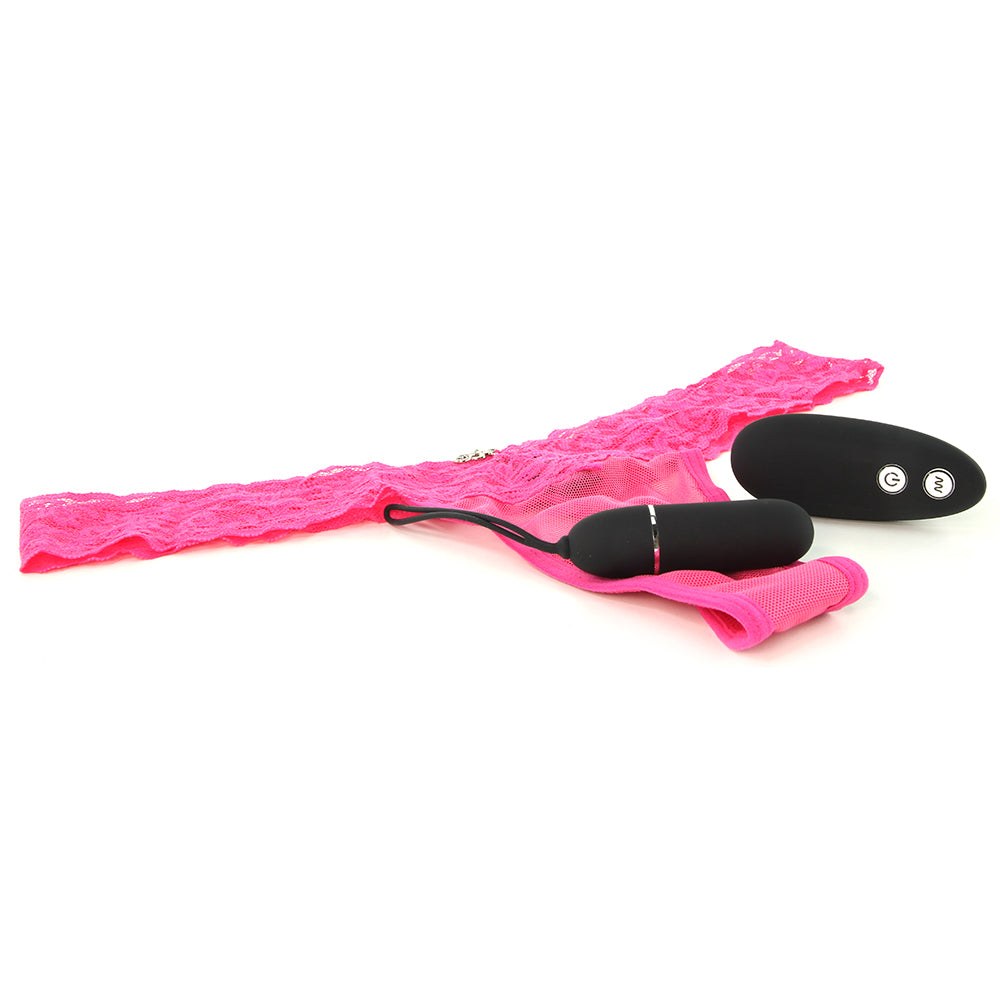 Wireless Remote Vibrating Pink Panties /L Vibrators > Wearable & Panty Vibrators