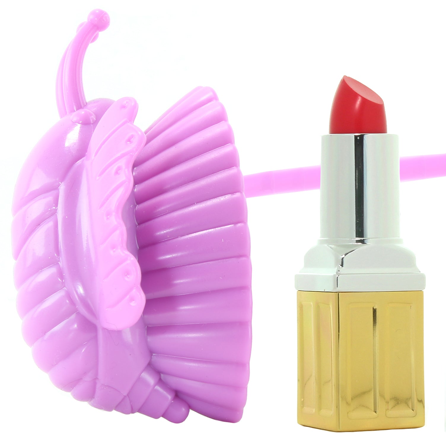 Fantasy For Her Butterfly Flutt-Her in Purple Vibrators > Clitoral Suction & Stimulation