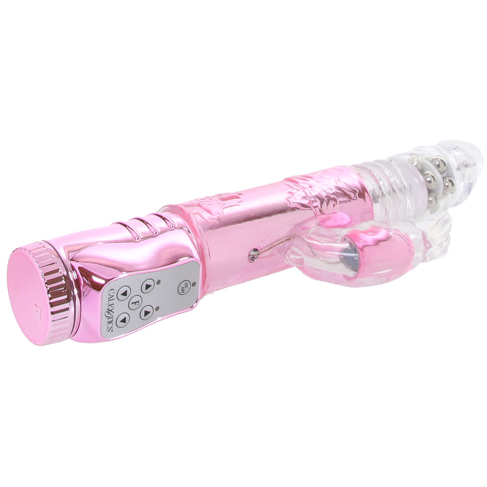 Thrusting Orgasm Bunny Vibe in Pink Vibrators > Rabbit Vibrators