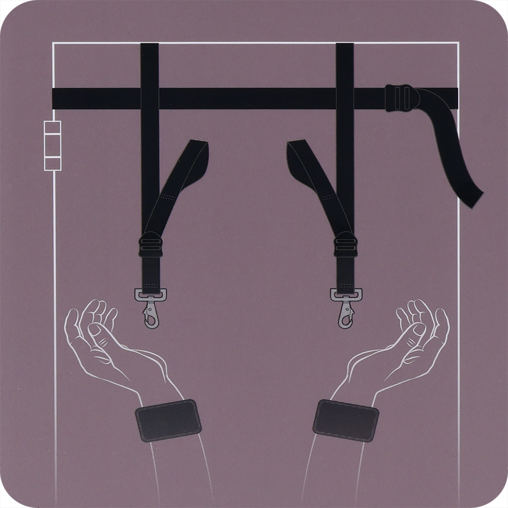 Edge Adjustable Door Restraints Bondage and Fetish > Restraints