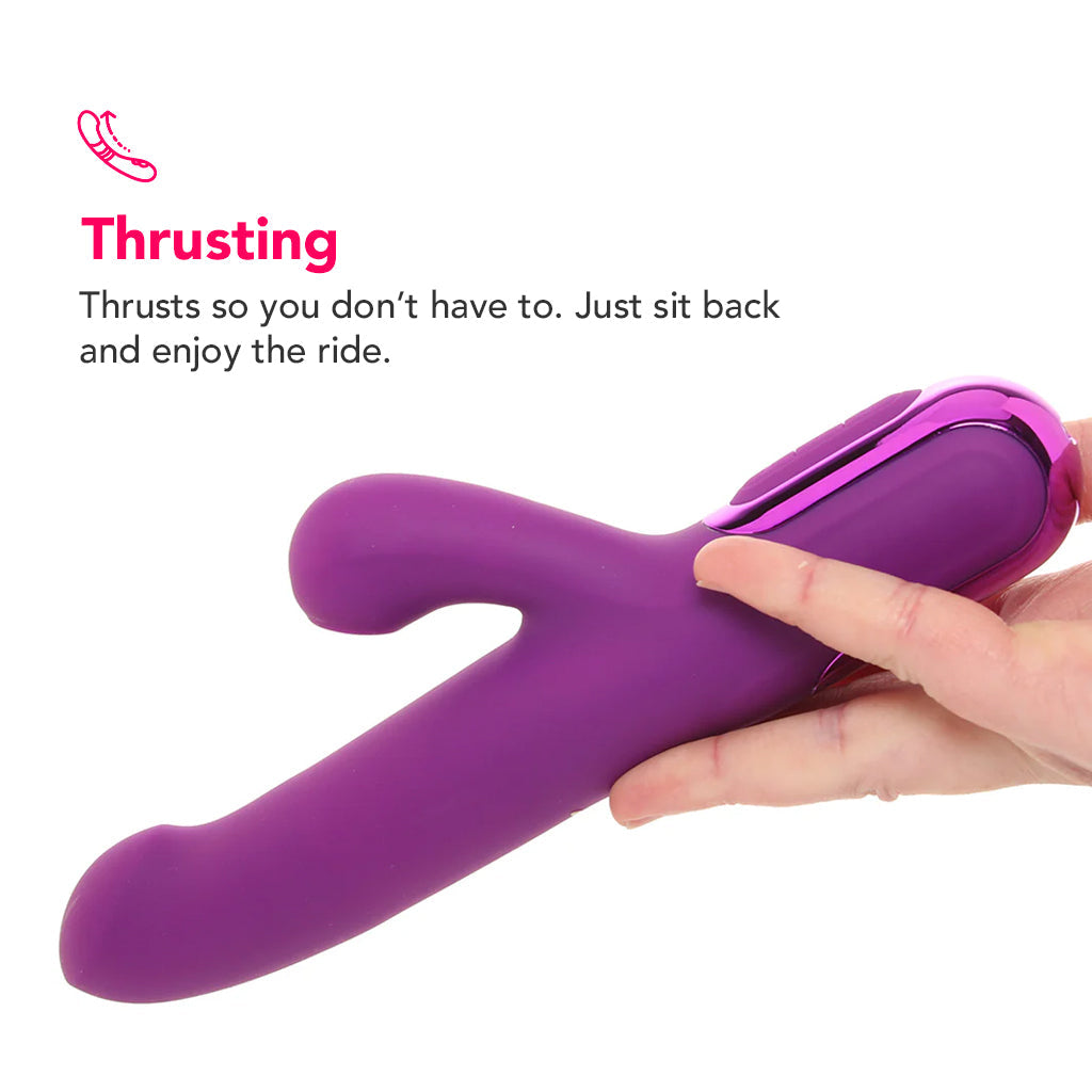 Fantasy For Her Super SoniX Thrusting Rabbit Vibe Vibrators > Rabbit Vibrators