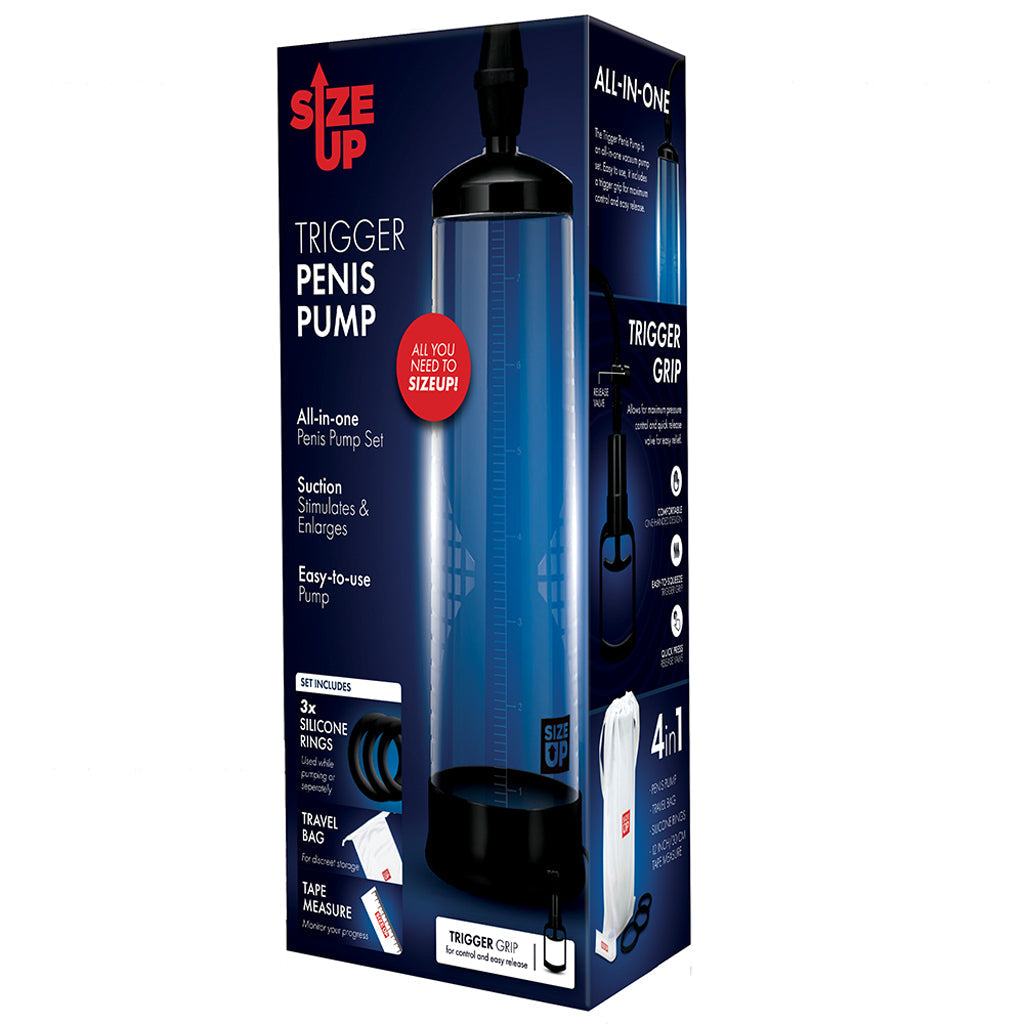 Size Up Trigger Penis Pump Male Enhancement > Penis Pumps