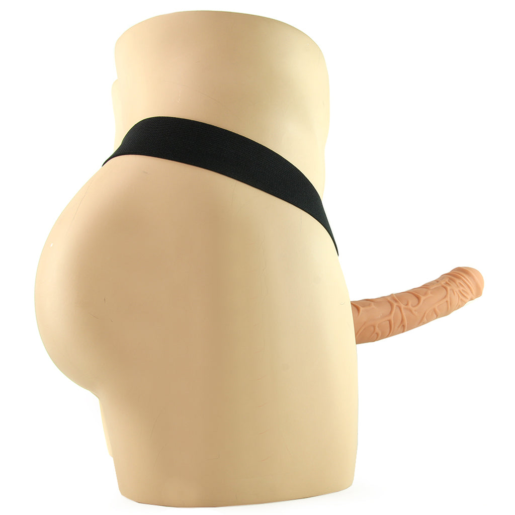 Fetish Fantasy 11 Inch Hollow Strap-On in Light Dildo Sex Toys > Strap-On and Harnesses