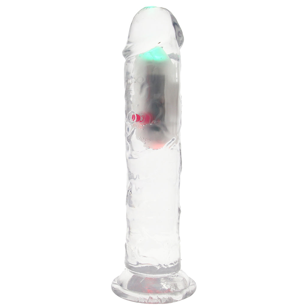RealRock 7 Inch Light Up Vibrating Dildo Vibrators > Realistic Vibrator Dildos