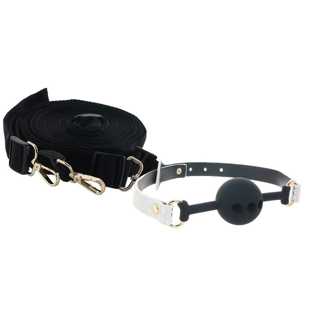 Ouch! Florence Collection Bondage Kit with Bag Bondage and Fetish > Starter BDSM Kits