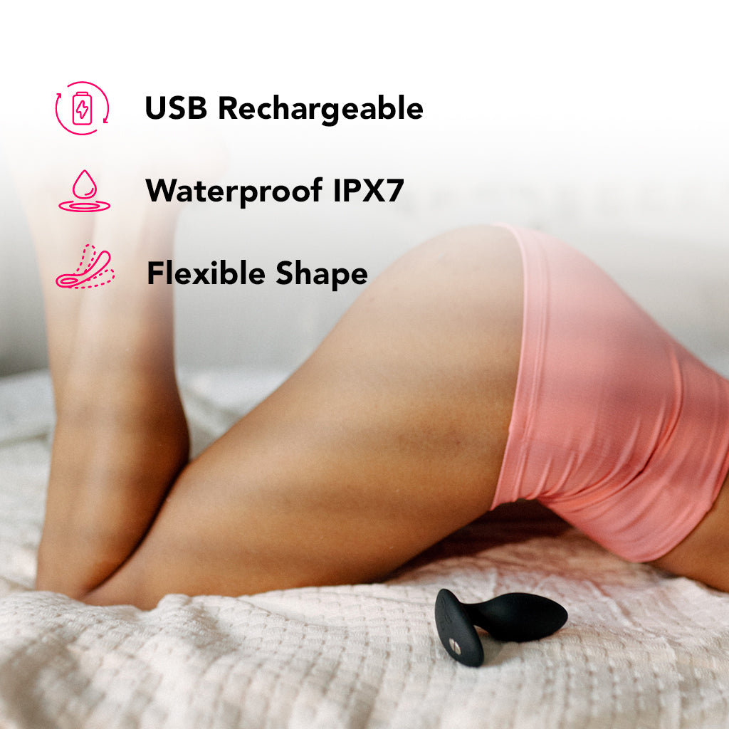 We-Vibe Ditto+ Vibrating Anal Plug in Black Anal Sex Toys > Anal Vibrators