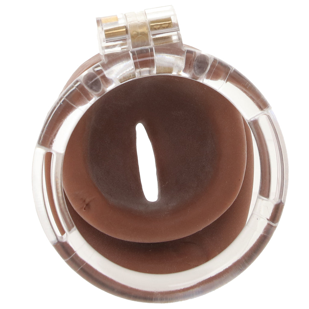 Master Series Pussy Chastity Cage in Tan Bondage and Fetish > Cock and Ball Devices
