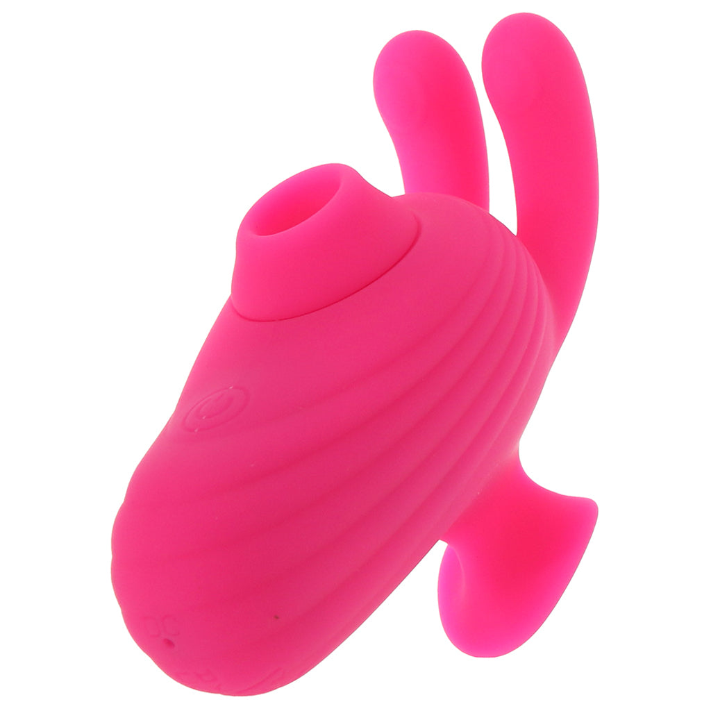 Neon Vibes The Kissing Bunny Vibe Vibrators > Clitoral Stimulators