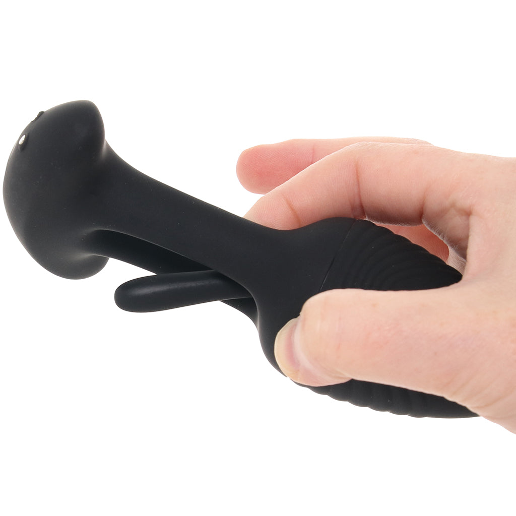 Playboy Rim Shot Flicking Vibrating Butt Plug Anal Sex Toys > Butt Plugs