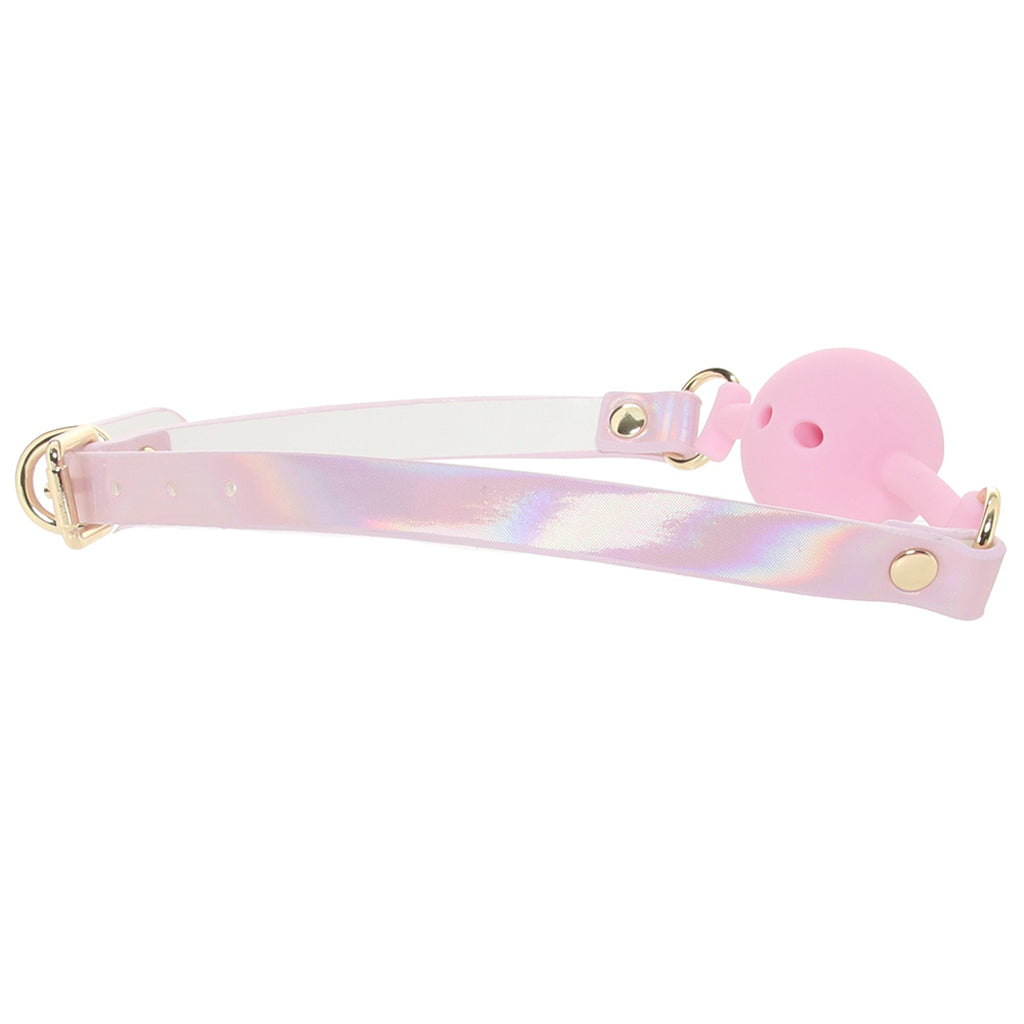 Ouch! Paris Collection Silicone Ball Gag in Pink Bondage and Fetish > Ball Gags & Mouth Restraints