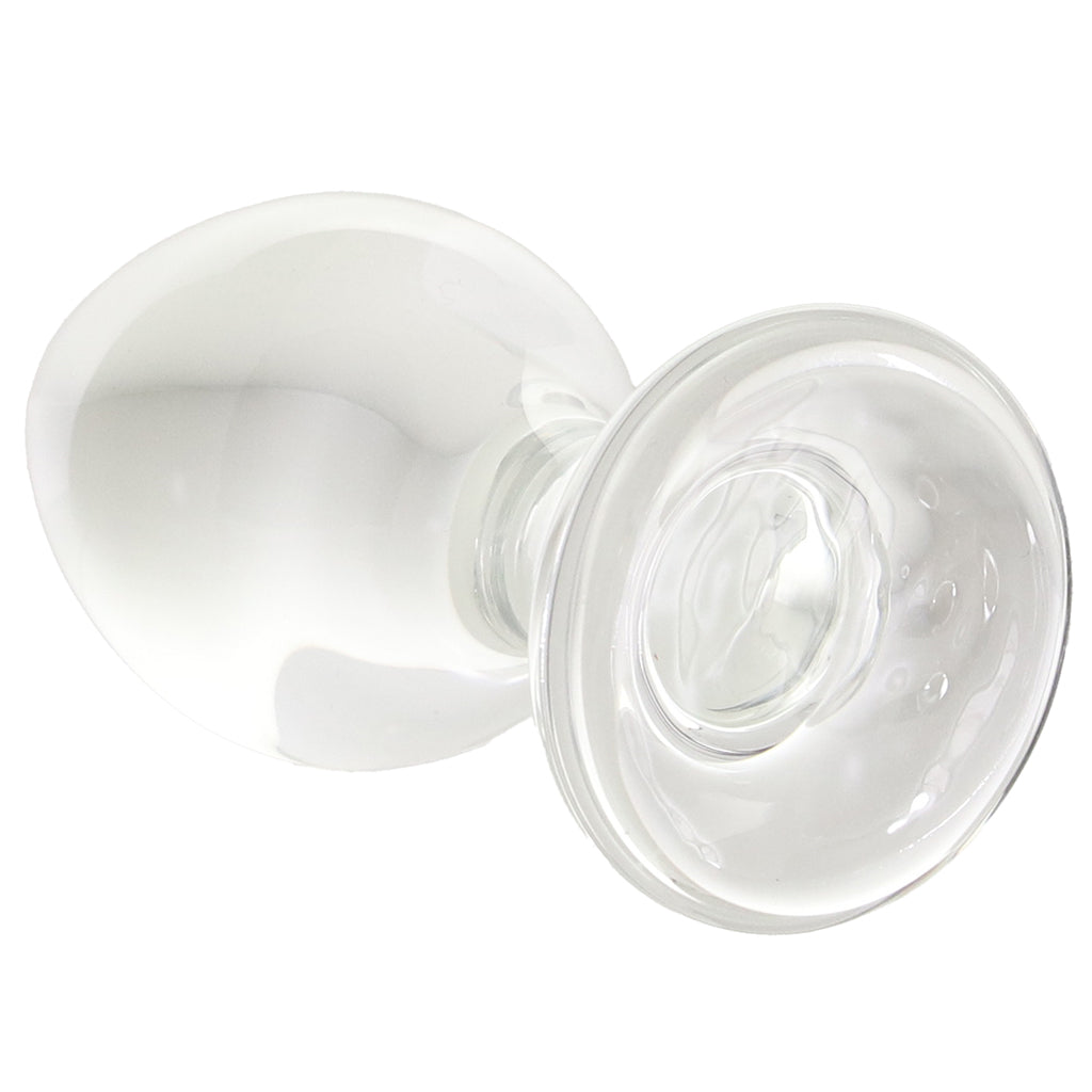 Clarity Utopian Trinity Glass Butt Plug Set