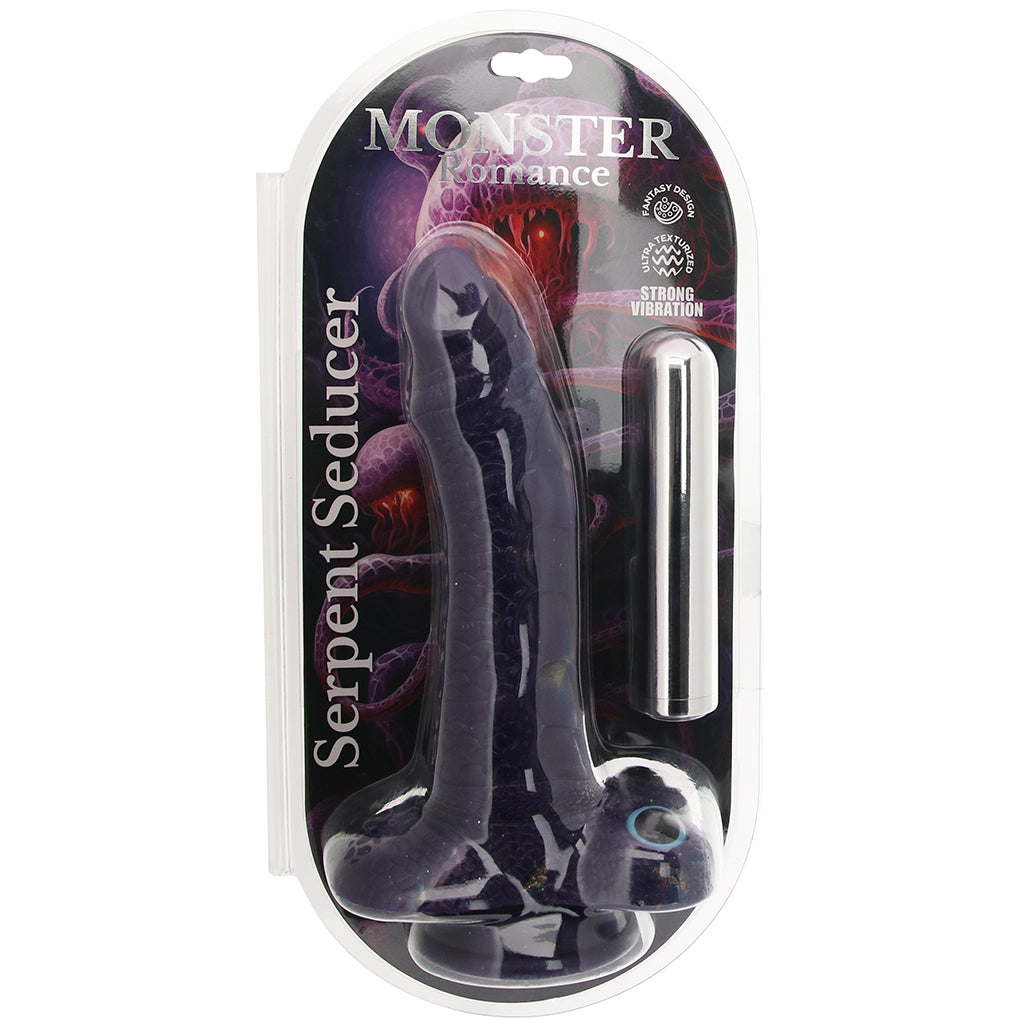 Monster Romance Serpent Seducer Dildo with Bullet Vibe Dildo Sex Toys > Fantasy Dildos