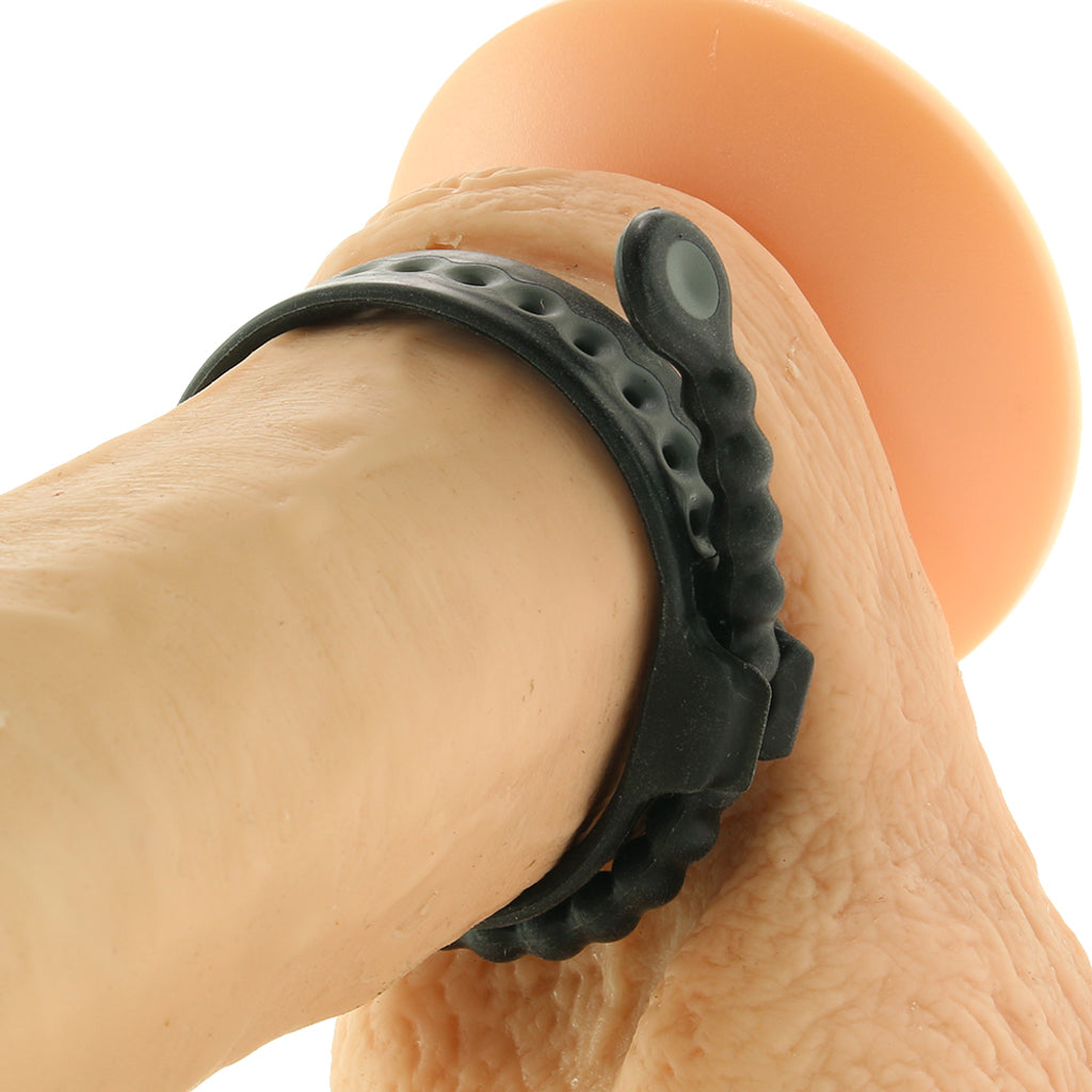 Speed Shift Erection Ring in Black Cock Rings