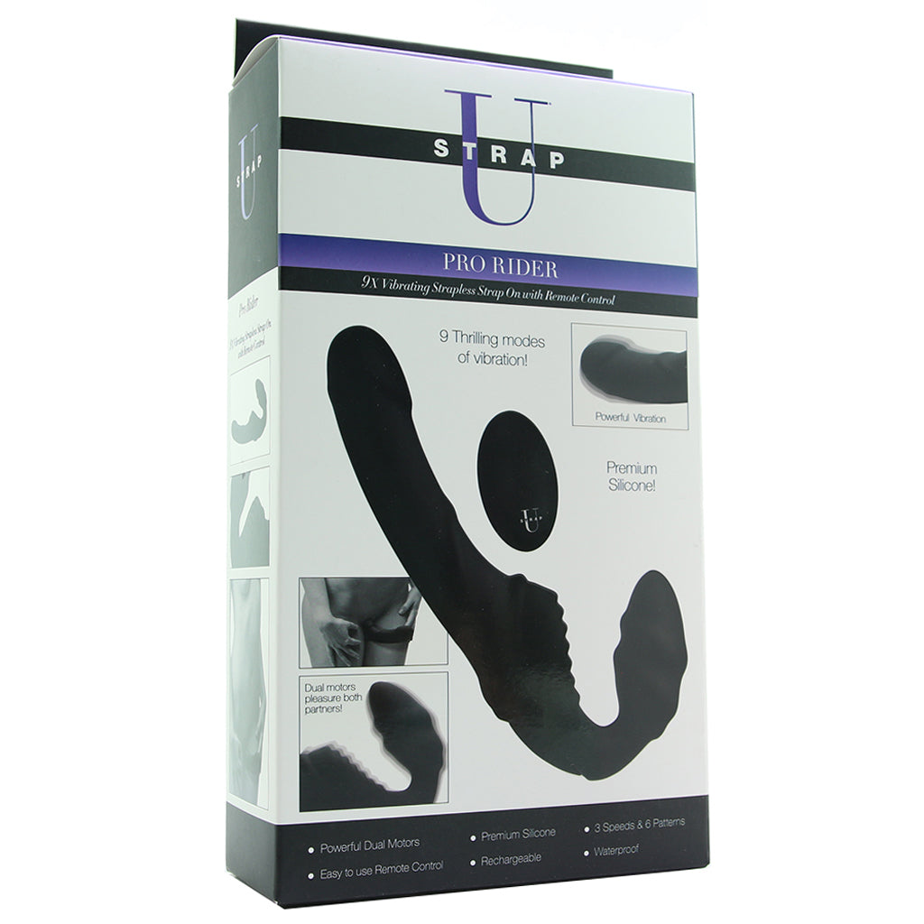 Pro Rider 9X Vibrating Strapless Strap-On Vibrators > Strap-On & Wearable