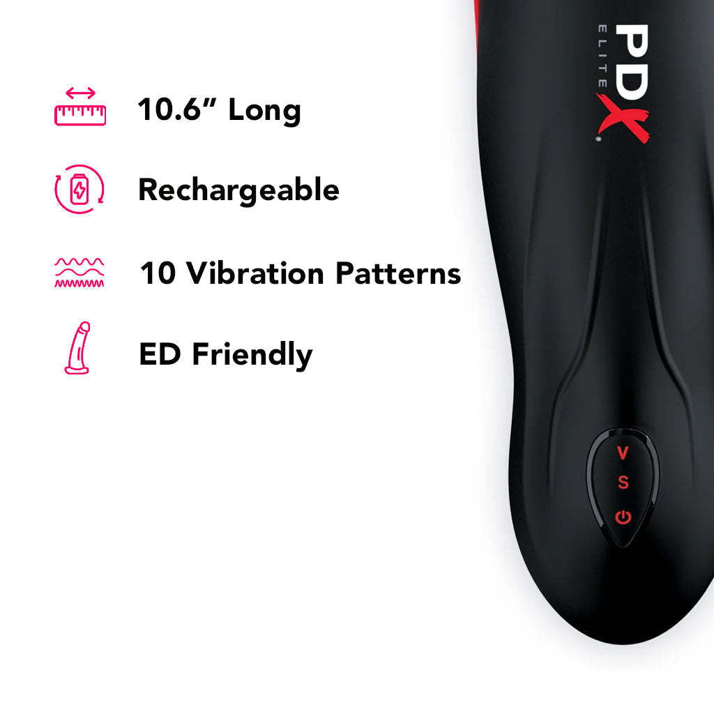 PDX Elite F**k-O-Matic 2 Ultra Suction Stroker Male Masturbators > Auto Strokers