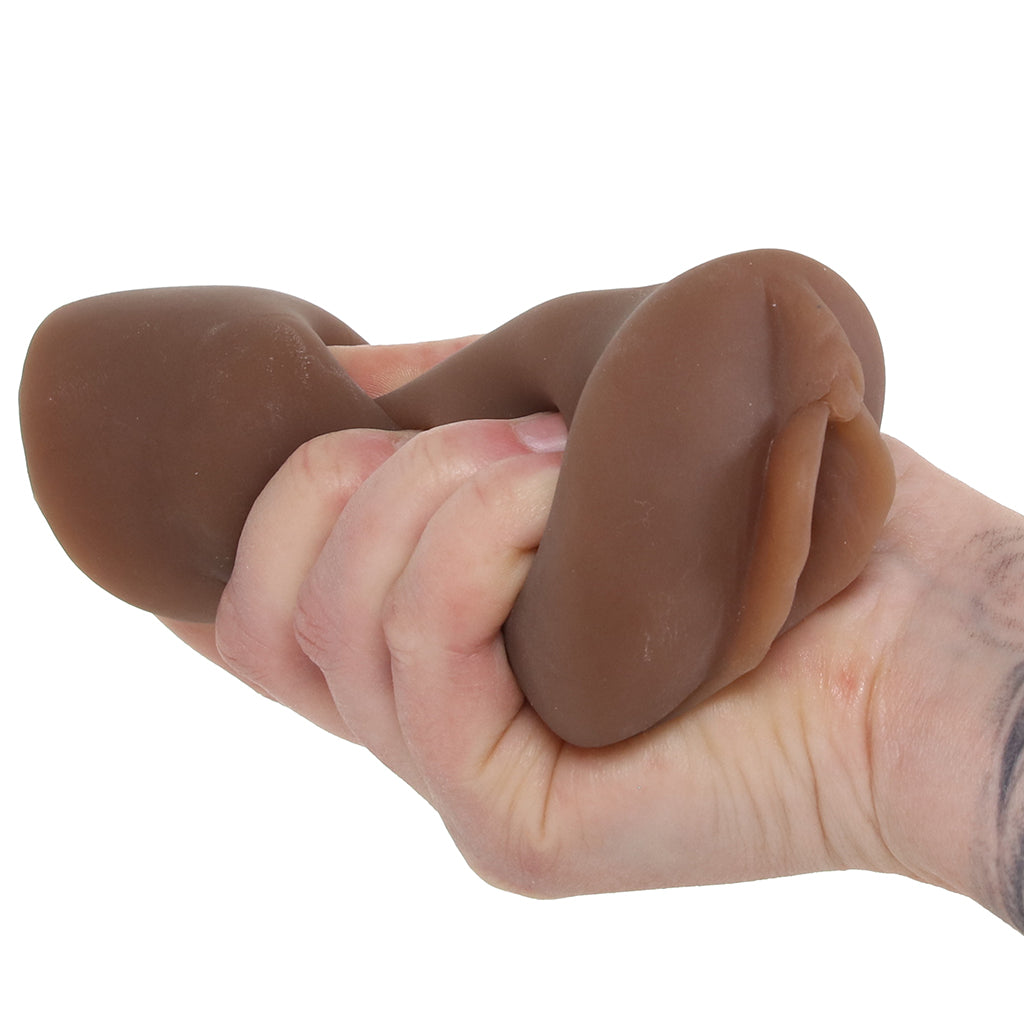 Vivid Raw Pound It Pure Skin Stroker in Brown Male Masturbators > Pocket Strokers