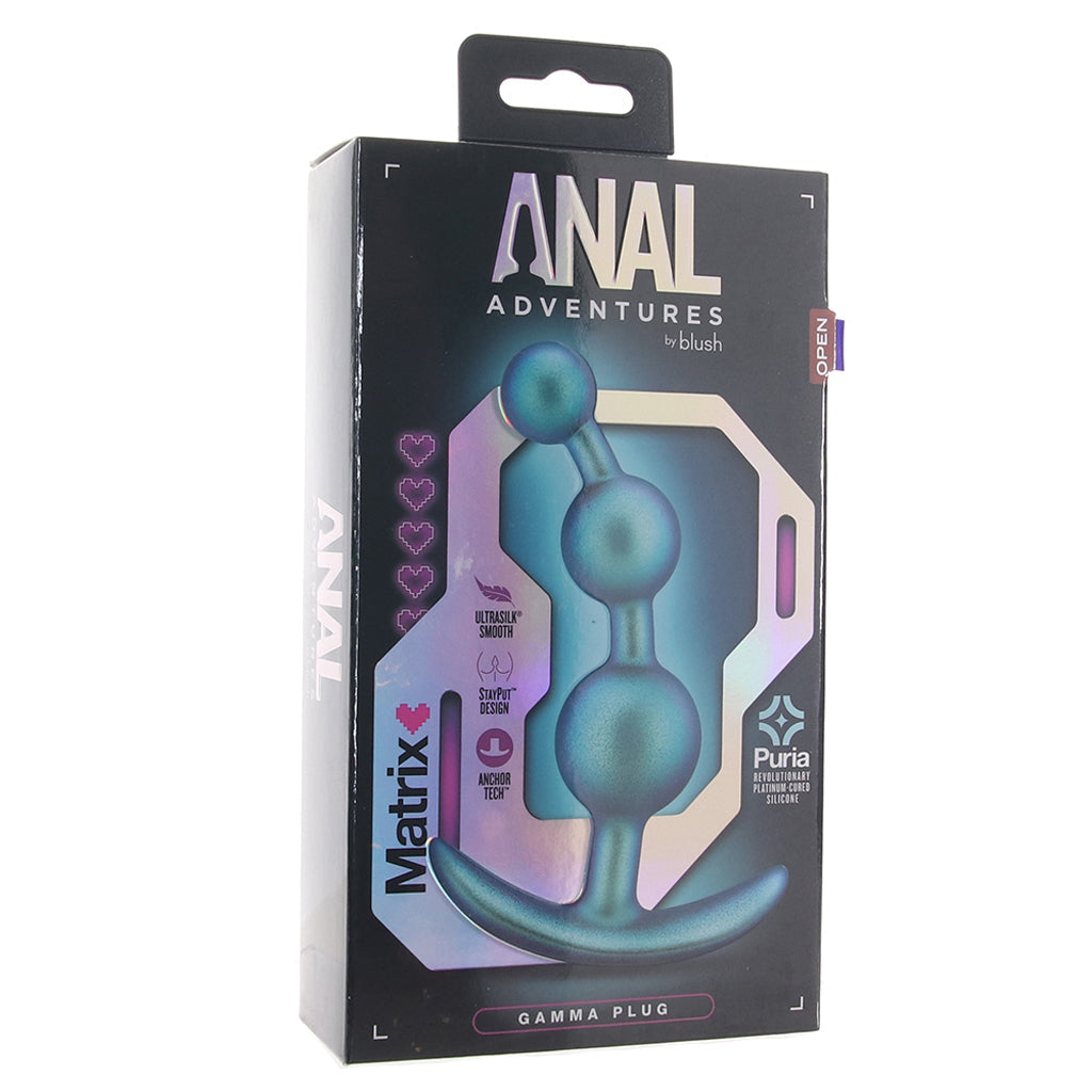 Anal Adventures Matrix Gamma Plug Anal Sex Toys > Butt Plugs