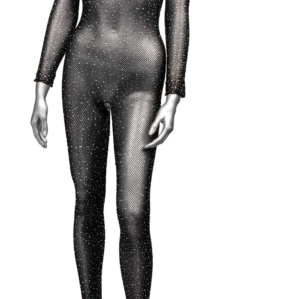 Radiance Crotchless Full Black Body Suit XL Lingerie > Lingerie