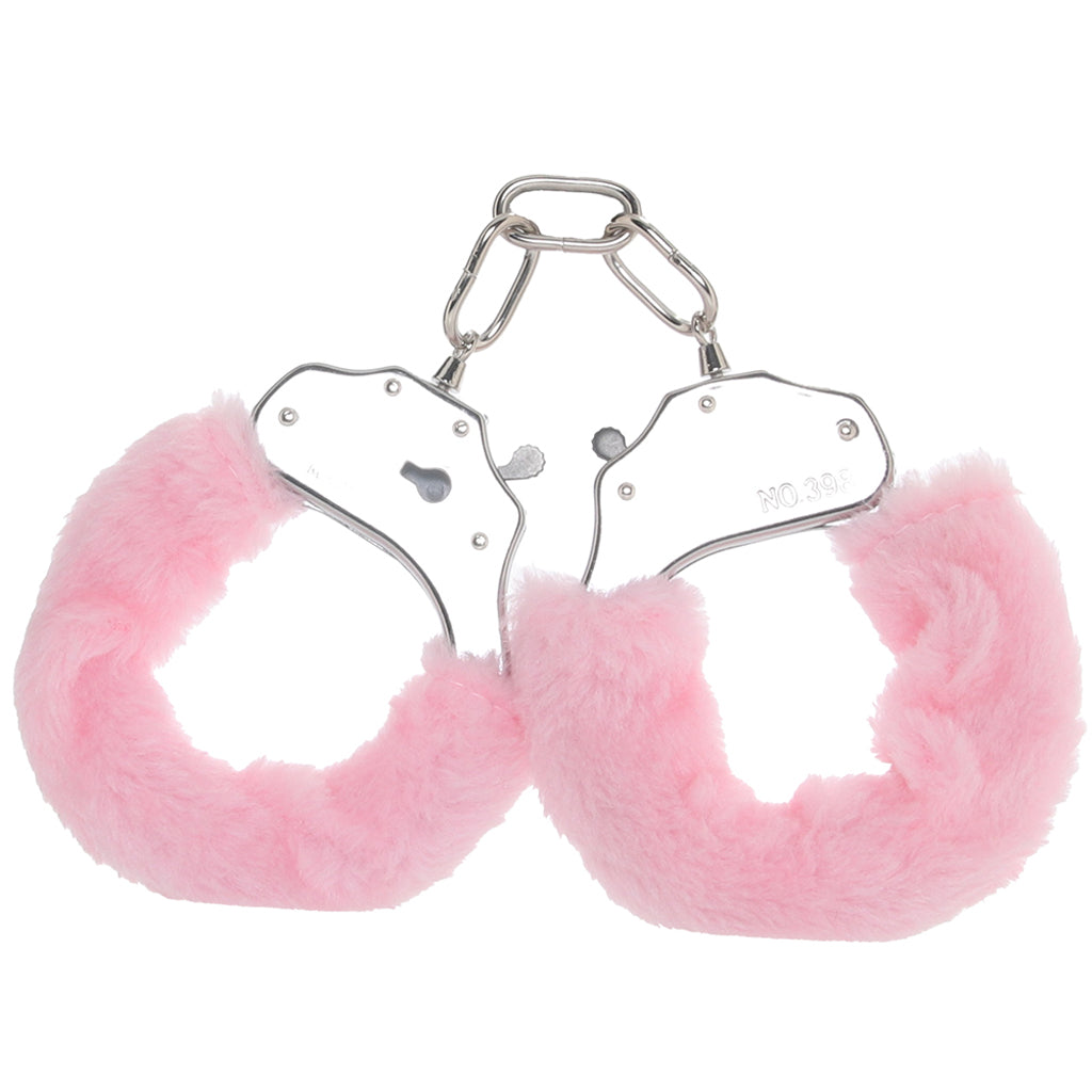 Tempasia Beginner Fuzzy Cuffs in Pink Bondage and Fetish > Wrist and Ankle Cuffs