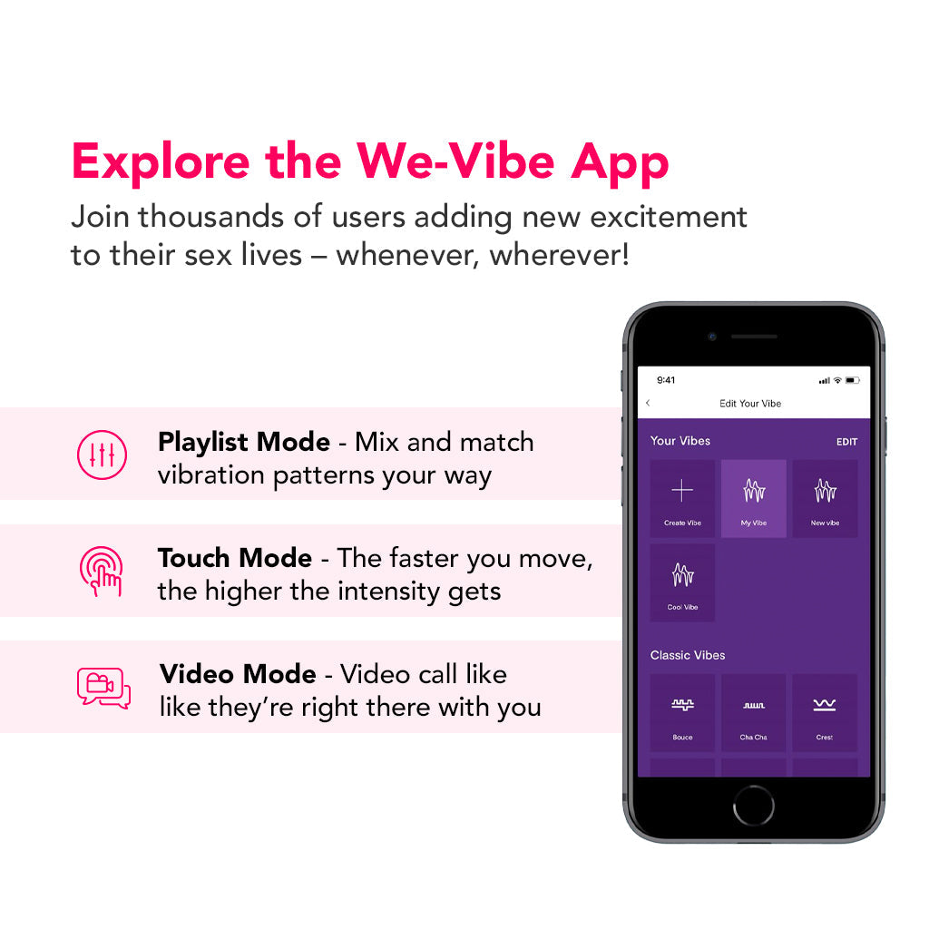 Fifty Shades X We-Vibe Moving As One Couple's Kit Vibrators > G-Spot Vibrators