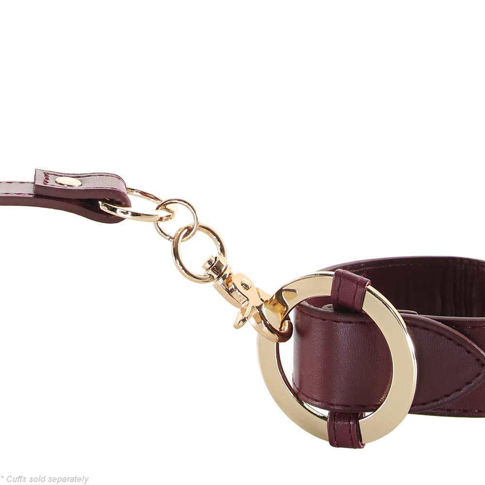 Ouch! Halo Hogtie Connector in Burgundy Bondage and Fetish > Restraints