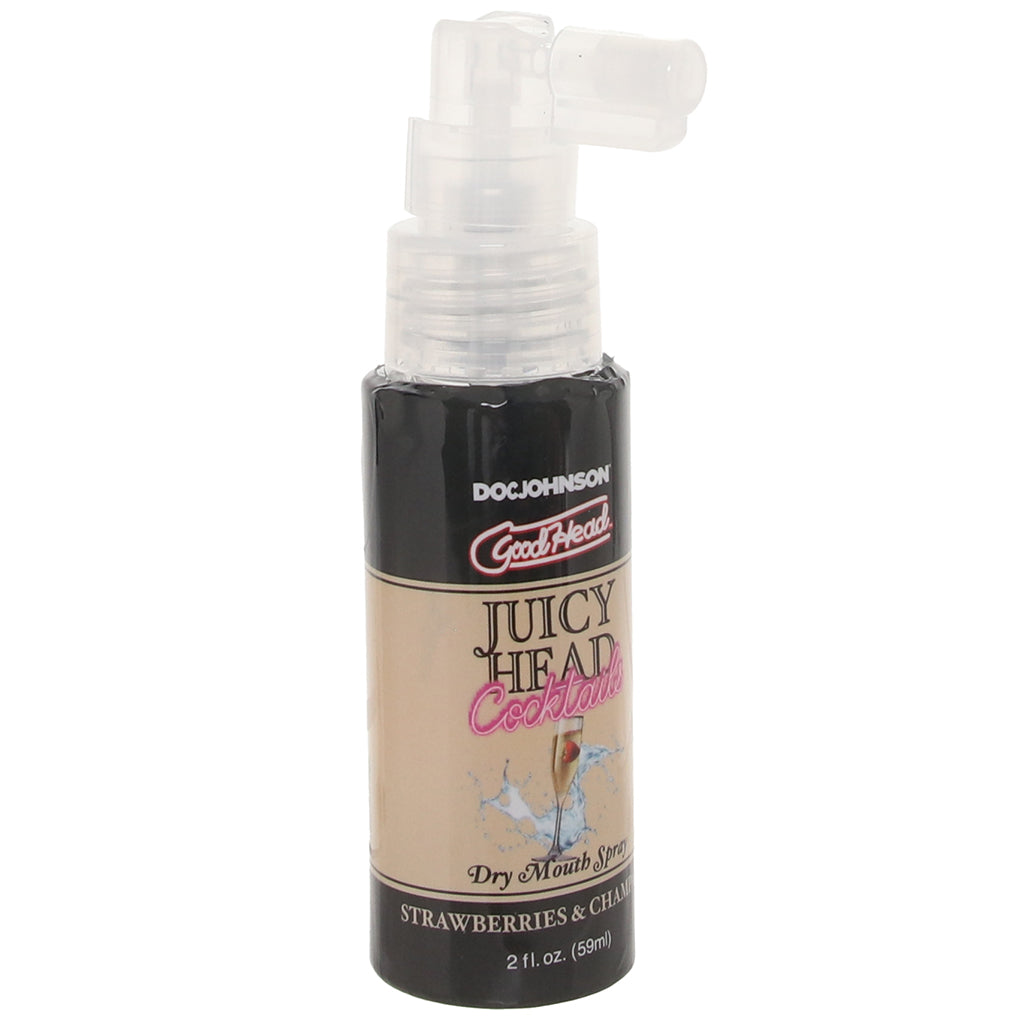 GoodHead Juicy Mouth Spray 2oz/59ml in Strawberries & Champ Lubes and Lotions > Flavored Sex Lubes