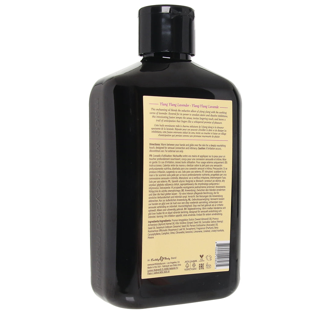 At Night Massage Oil 8.4oz/250ml in Ylang-Ylang Lavender Lubes and Lotions > Erotic Massage Oils