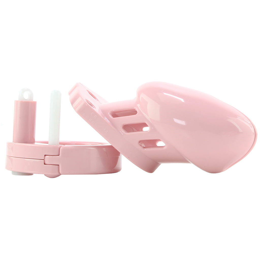 2.5 Inch Locking Male Chastity Device in Pink Bondage and Fetish > Cock and Ball Devices