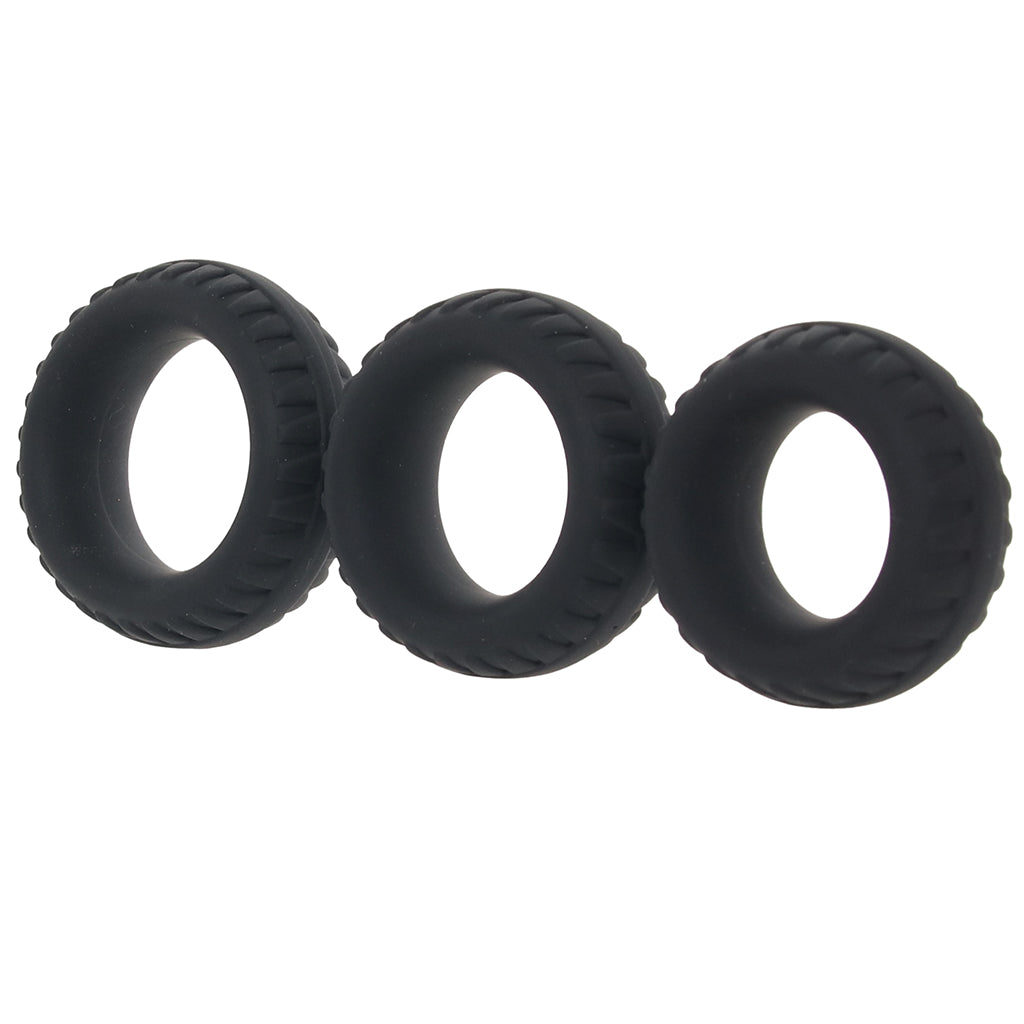 Performance Plus Drift 3 Ring Set Cock Rings