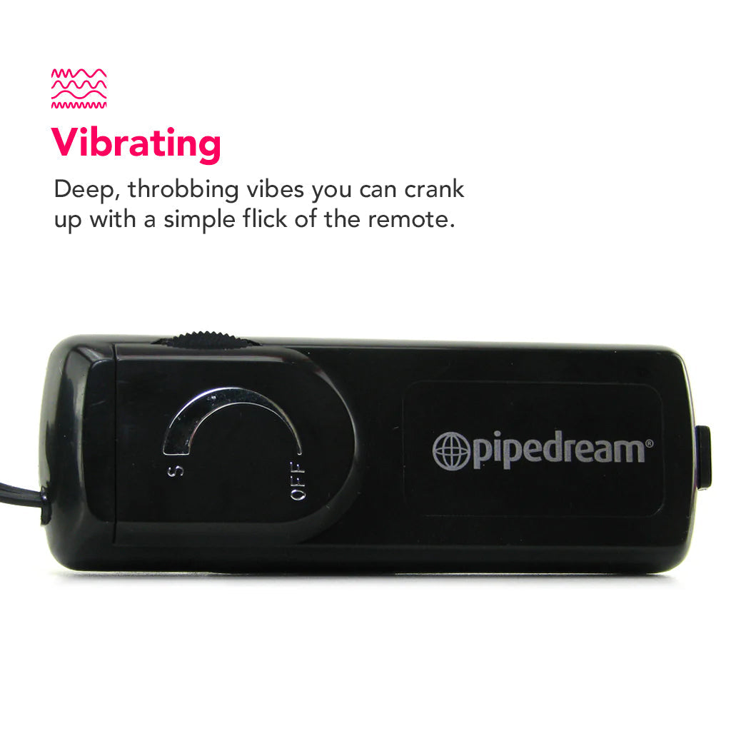 Fetish Fantasy 8 Inch Hollow Vibrating Strap-On Vibrators > Strap-On & Wearable