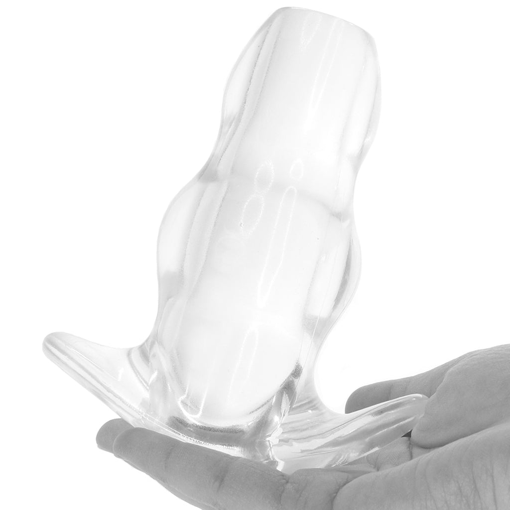 Master Series Clear View Hollow Anal Plug Anal Sex Toys > Butt Plugs