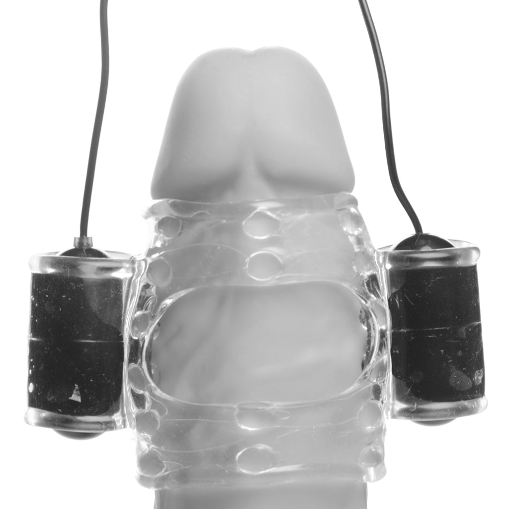 Trinity Men Dual Vibrating Cock Teaser Cock Rings
