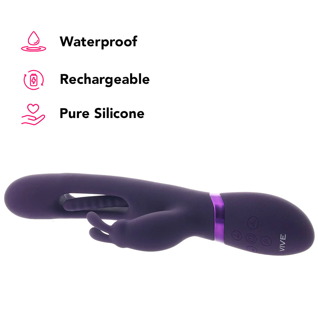 Vive Mika Triple Action Rabbit Vibe Vibrators > Rabbit Vibrators
