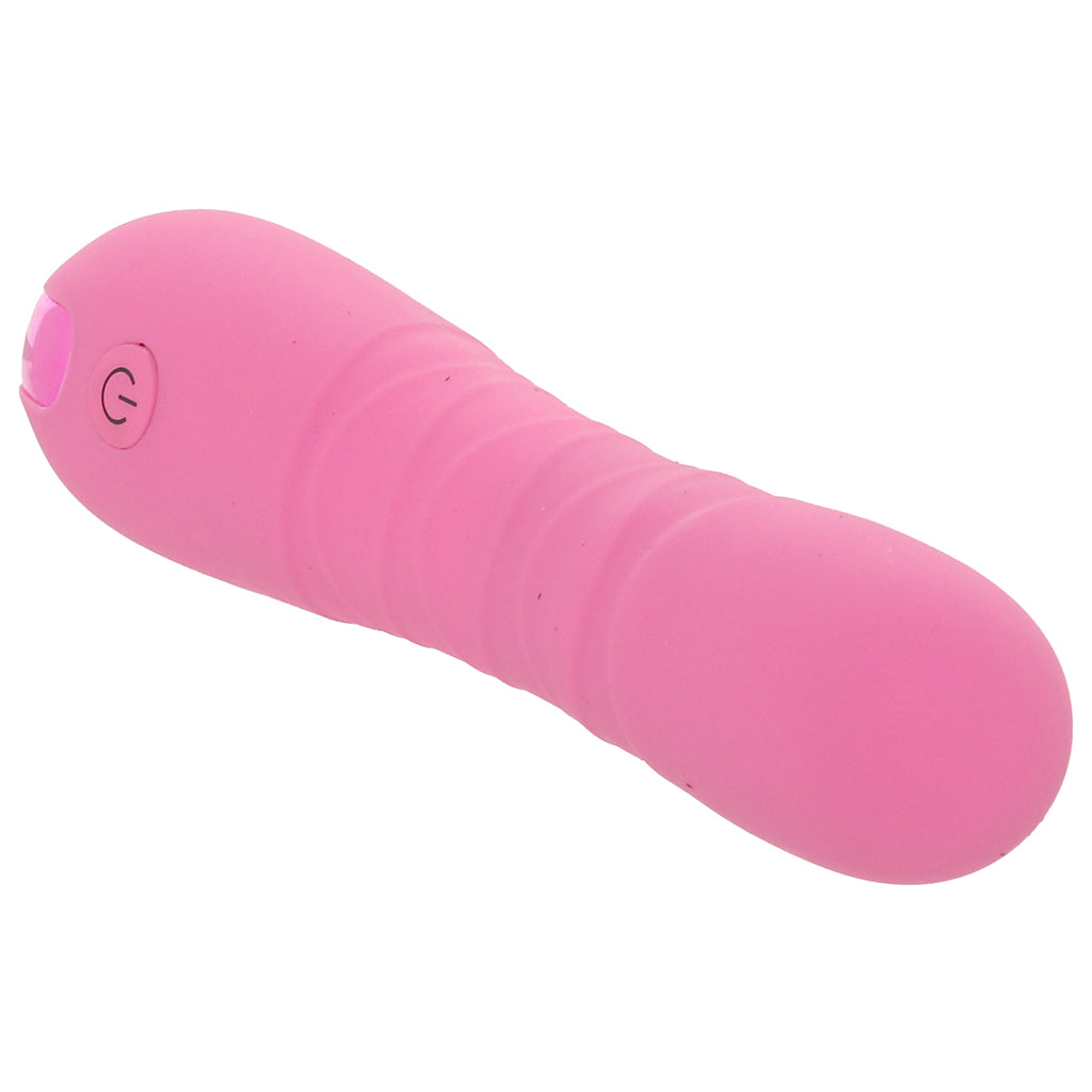 Pretty in Pink Crush Thrusting Vibe Vibrators > Bullet and Egg Vibrators