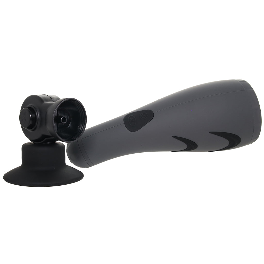 Apollo 30 Function Hydro Power Stroker in Grey Male Masturbators > Self-Contained Strokers