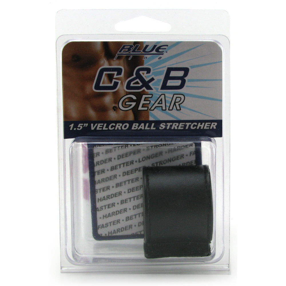Blue Line 1.5 Inch Velcro Ball Stretcher Bondage and Fetish > Cock and Ball Devices